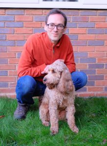 Picture of Mike with his dog